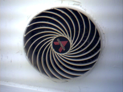 This is the intake fan for the grow box.